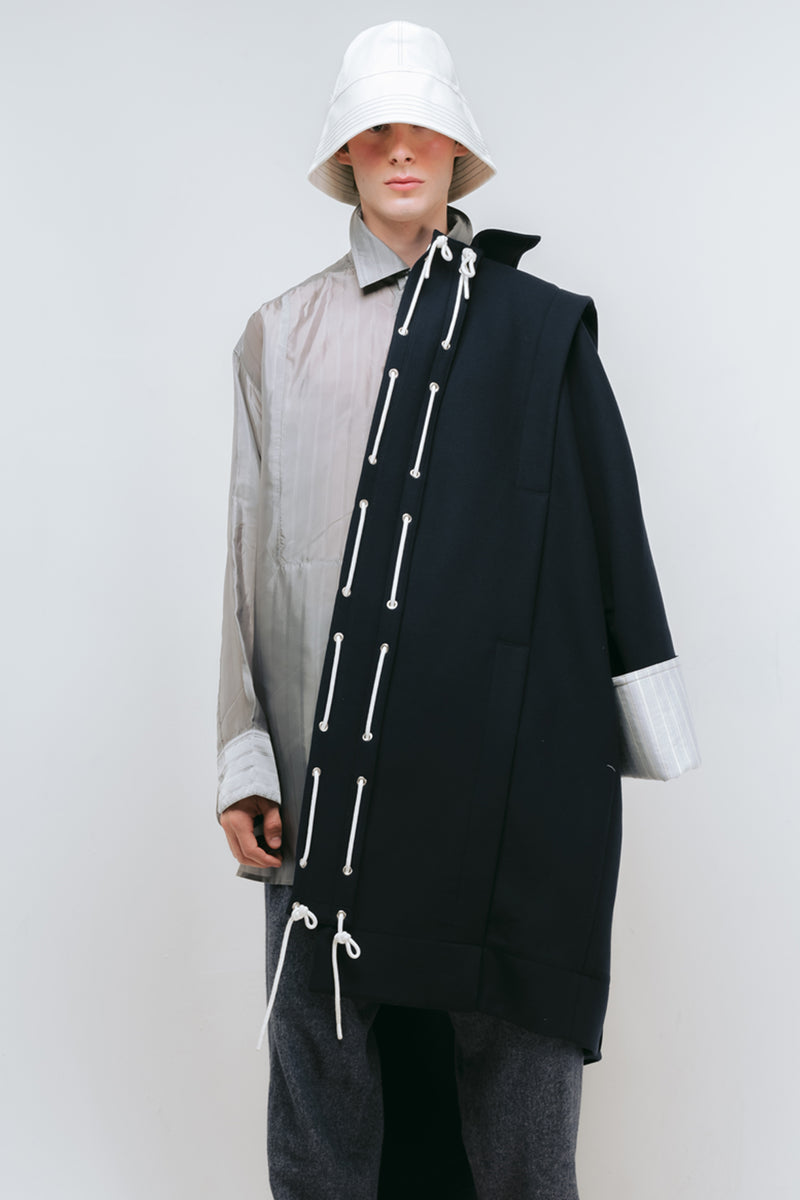 Kimono Wool Coat