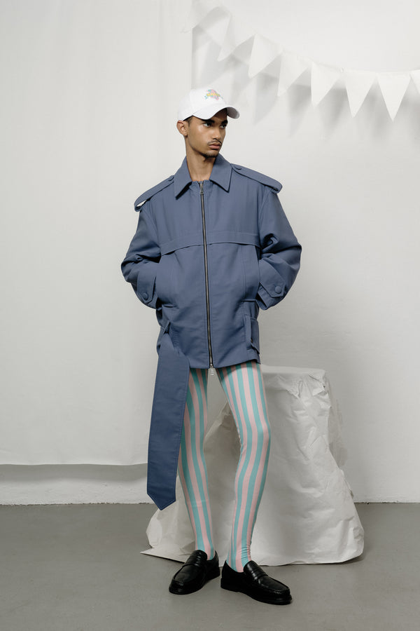 Dropped Waist Blouson