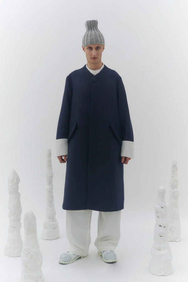 Wool Blend Opera Coat