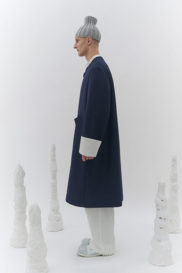 Wool Blend Opera Coat