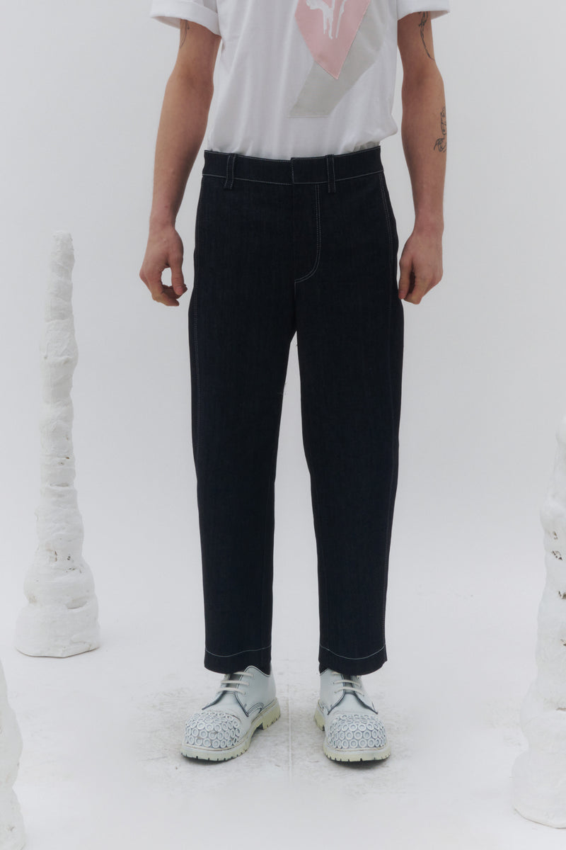 Denim Classic Tailored Pants