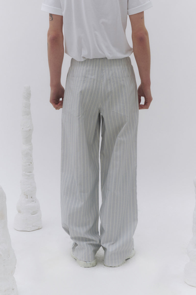 Striped Jacquard Jogging Pants