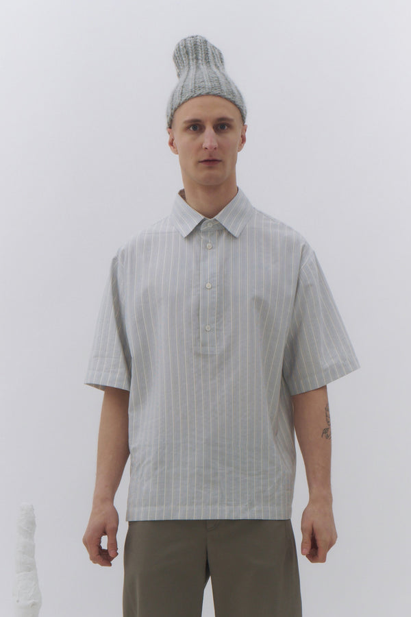 Silk Jacquard Polo Shirt