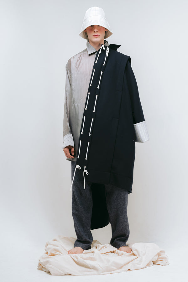 Kimono Wool Coat